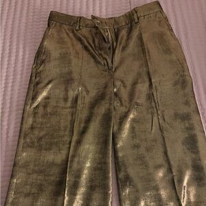 Banana Republic Factory Gold Wide Leg Pants